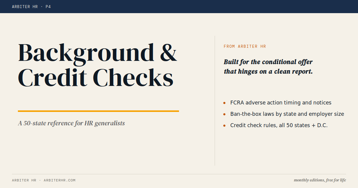 Background & Credit Checks workbook